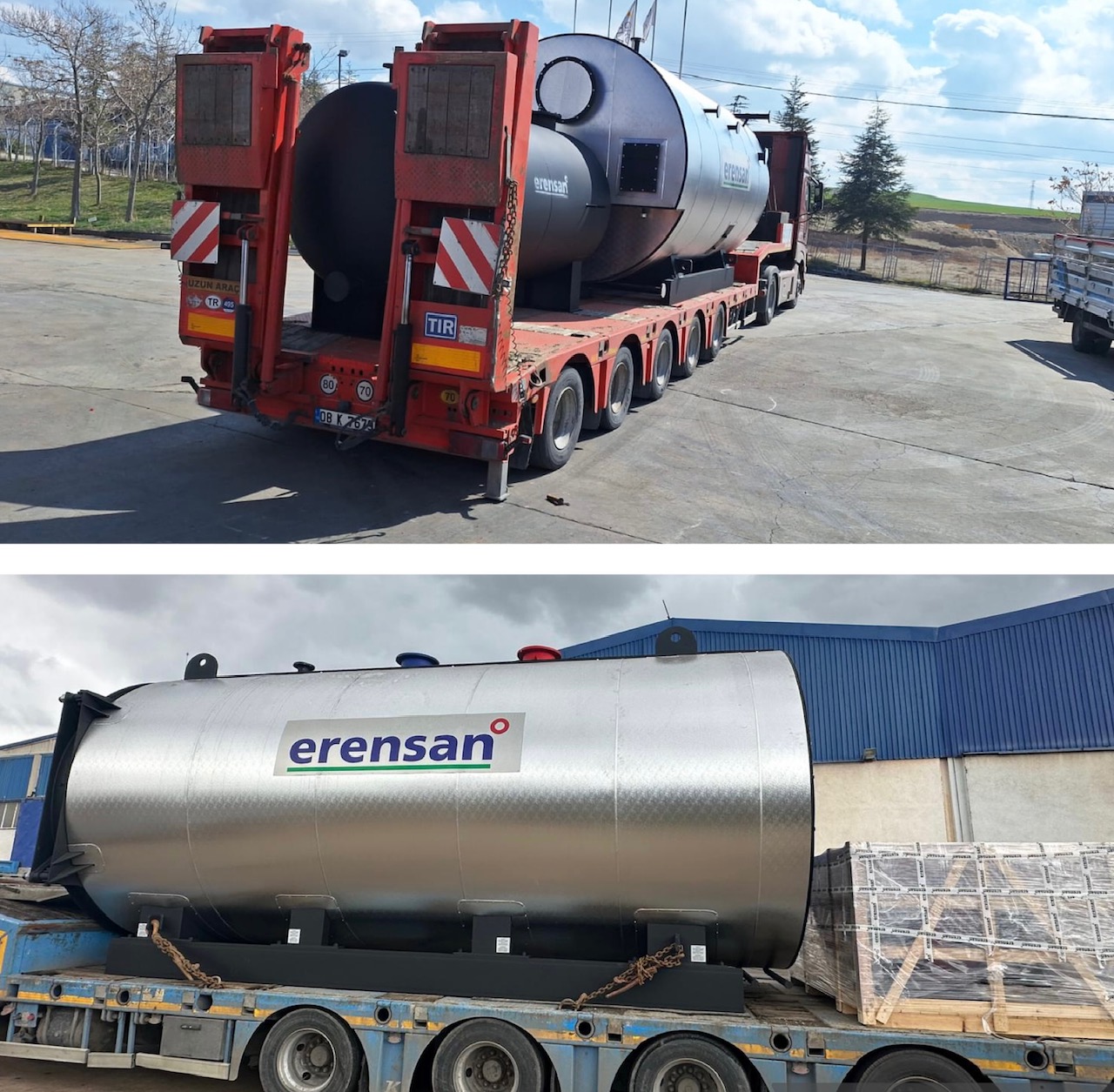 03.05.2025  -  2 FLAT BED TIR İLE ISITMA KAZANLARI TÜRKMENİSTAN A YOLA ÇIKTI.